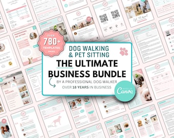 ULTIMATE Dog Walking & Pet Sitting Forms Bundle | Dog Walking Forms | Pet Sitting Forms | Dog Walking Template | Pet Sitting Template