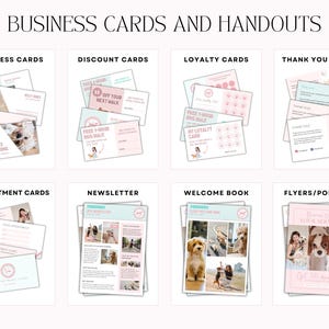 ULTIMATE Dog Walking Business Forms Bundle | Dog Walking Contract | Dog Walking Forms | Dog Walker forms | Dog Walking Logo EDITABLE afbeelding 6