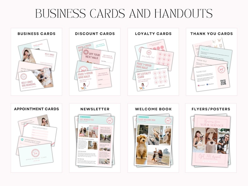 ULTIMATE Dog Walking Business Forms Bundle | Dog Walking Contract | Dog Walking Forms | Dog Walker forms | Dog Walking Logo EDITABLE afbeelding 6