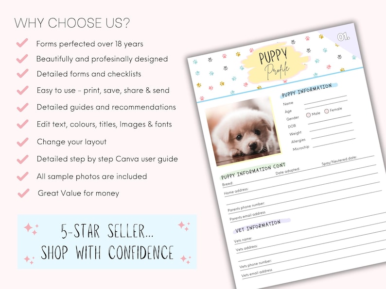 MEGA Puppy Planner, Puppy Guide, Puppy Checklist, Puppy Training Checklist, Puppy First Milestones, Puppy Schedule, Puppy Potty Training immagine 9