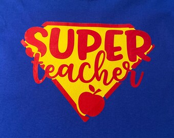 Camiseta super teacher
