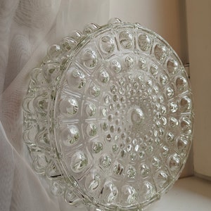 Vintage Helena Tynell designed Glass  lampshade for Limburg, Germany