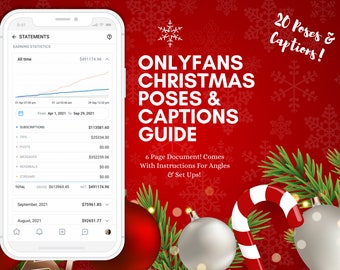 OnlyFans Christmas Poses & Captions Guide