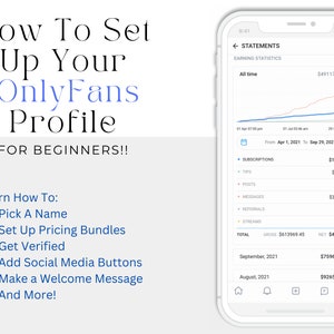 How To Set Up An OnlyFans Profile For Beginners