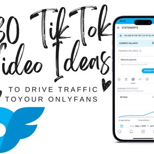 30 TikTok Video Ideas To Drive Traffic To OnlyFans