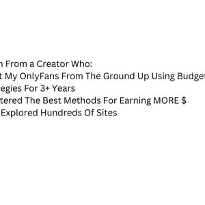 How to Do Onlyfans on A Budget - Etsy