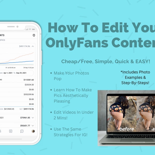 ¡Cómo editar el contenido de Onlyfans de forma rápida y sencilla!