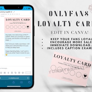 OnlyFans-loyaliteitskaarten | OnlyFans, Fansly, LoyaleFans | Tipmenu | Verkoop voor OnlyFans