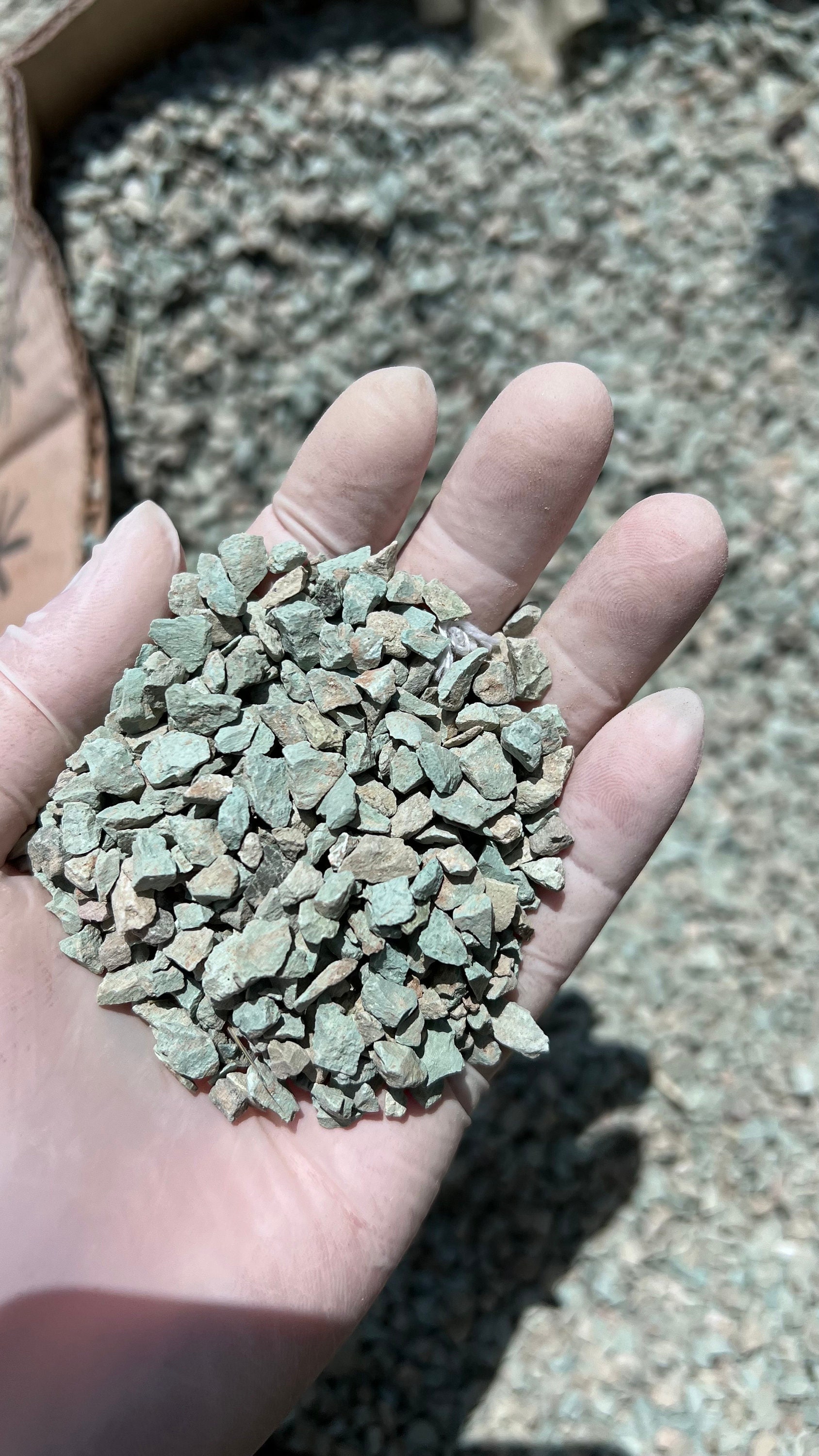 28lbs of Green Zeolite Rocks for Bonsai Succulents and Cactus Décor