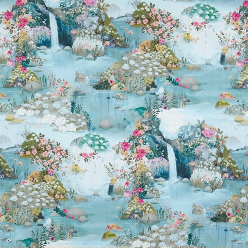 Itaopi Sky Satin Fabric By the Yard Pre Order