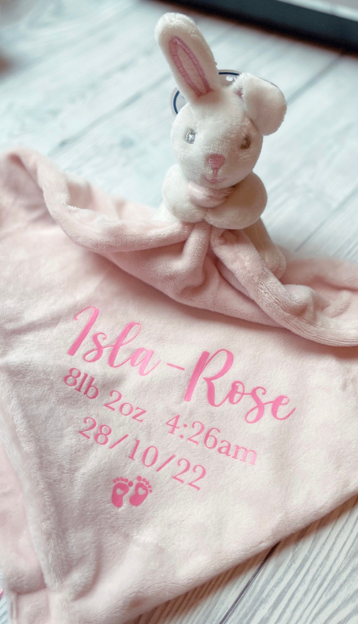 Baby girl comfort blanket cheap