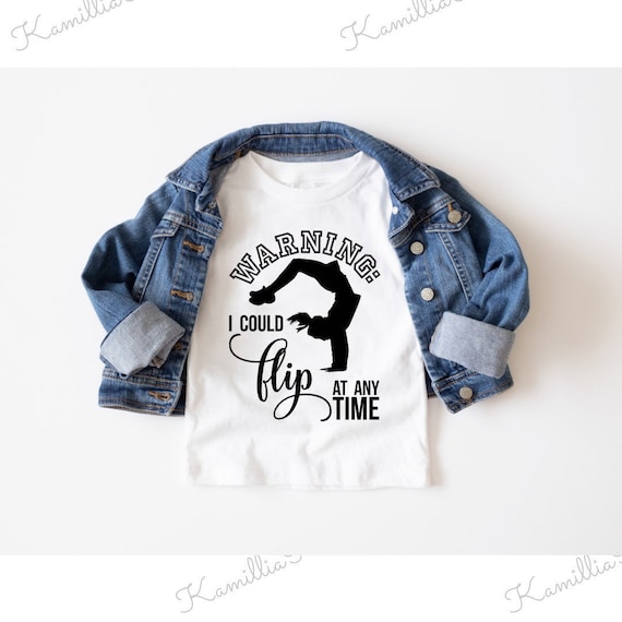 Warning May Flip At Any Time Graphic T-Shirt Warning May Flip At Any Time Graphic T-Shirt