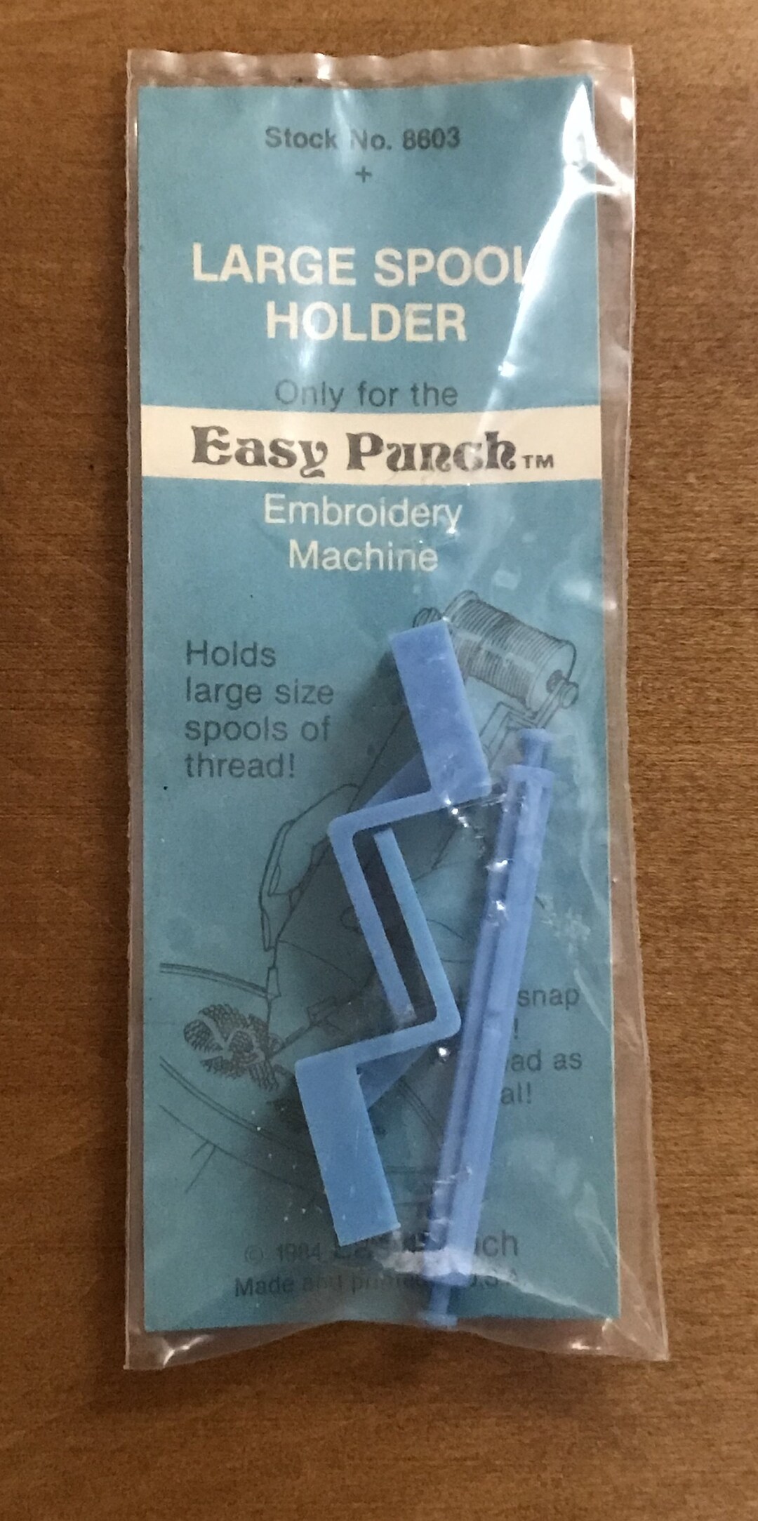 Easy Punch Embroidery Machine Large Spool Holder Vintage Etsy