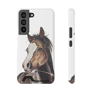 Samsung Galaxy, étui pour iPhone, coque de téléphone portable Art équin, porte-cartes, coque de protection pour iPhone Samsung Galaxy, cadeau équestre