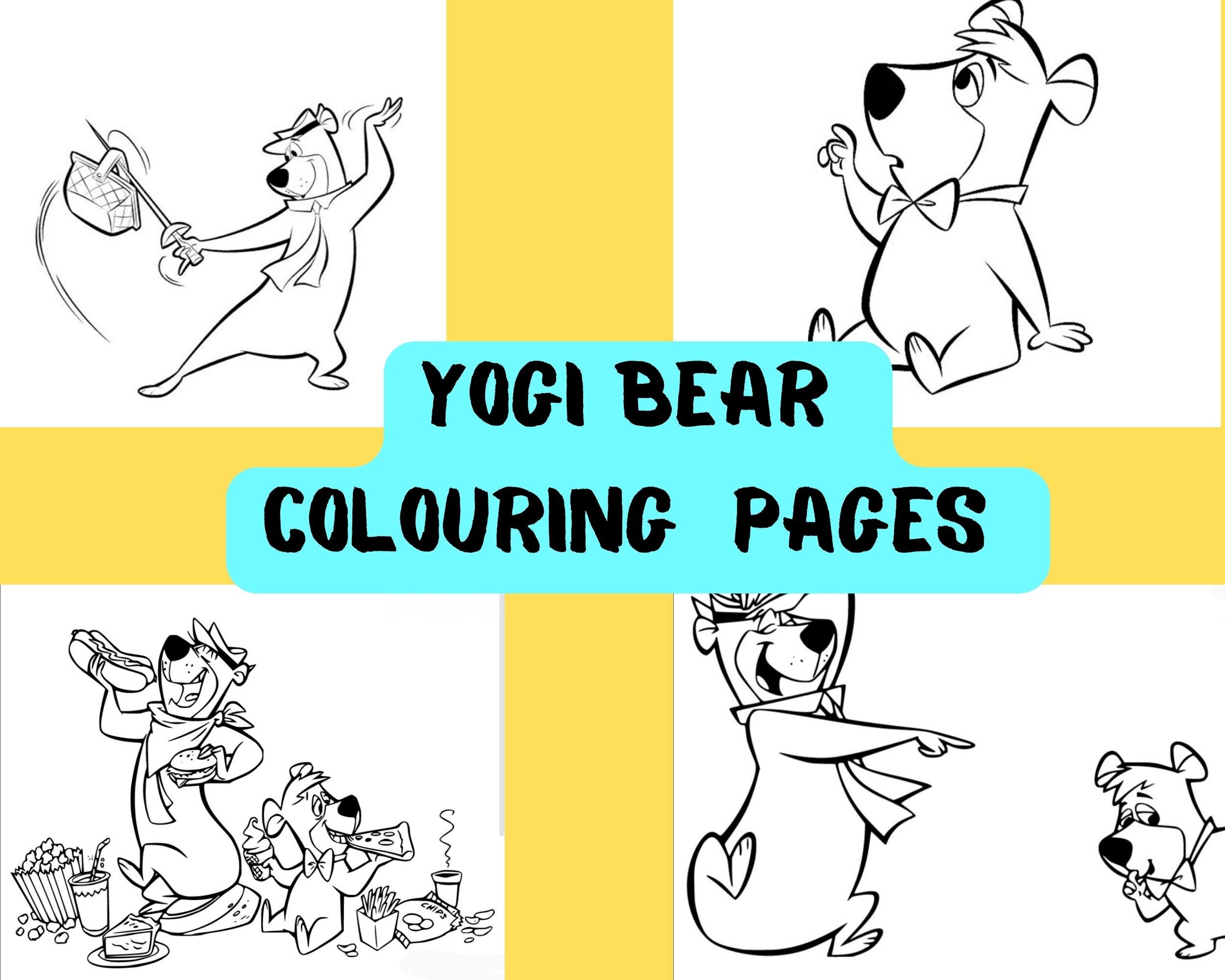 Yogi Bear Coloring Pages And Printables