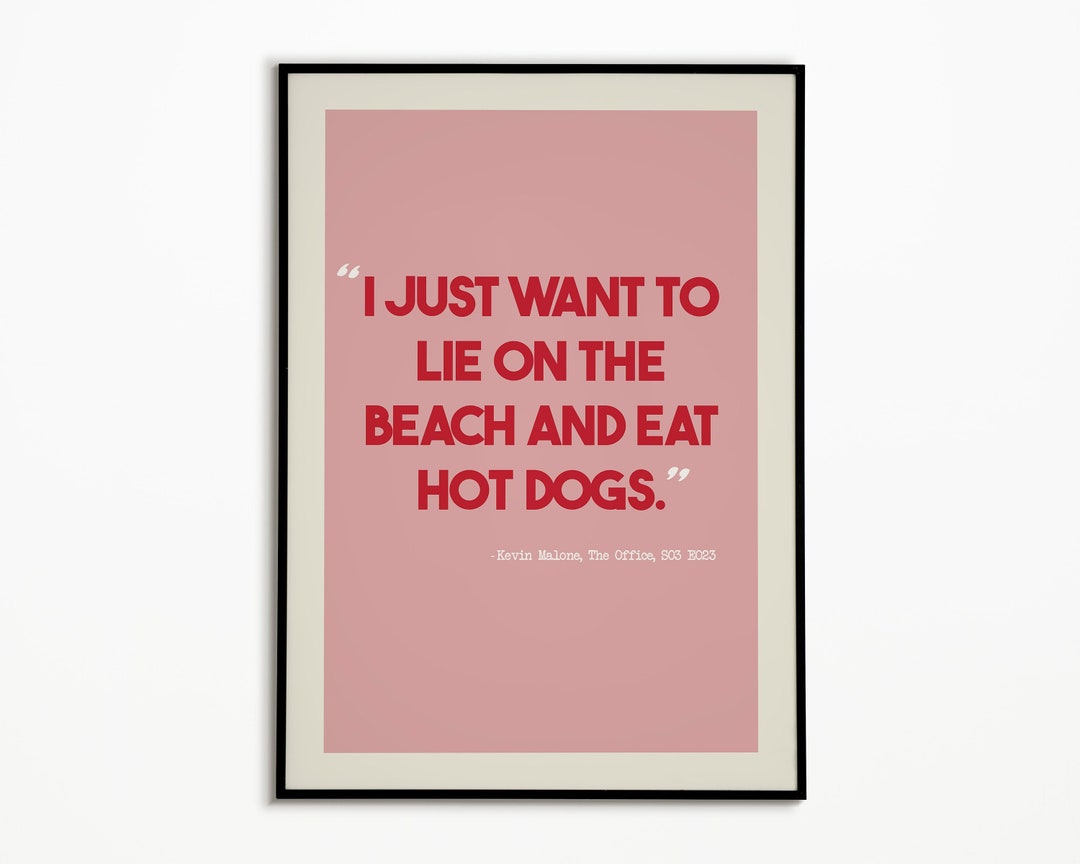 THE OFFICE US the Office Wall Art Tv Quote Print Print Etsy