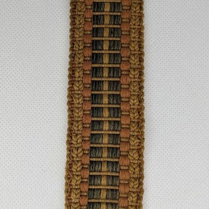 Handwoven Miniature Runner - 1:12 Scale Dollhouse Carpet - Traditional Braided Style Hallway Rug