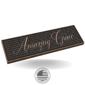 Amazing Grace - Lyrics - SVG