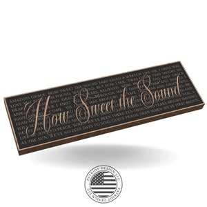 How Sweet The Sound - Lyrics - SVG