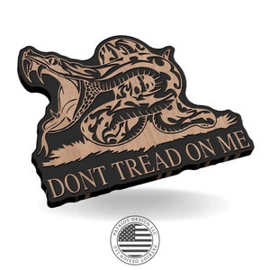 Modern Gadsden Snake - SVG
