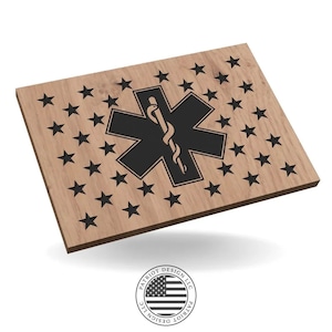 EMS Paramedic Flag Union - SVG