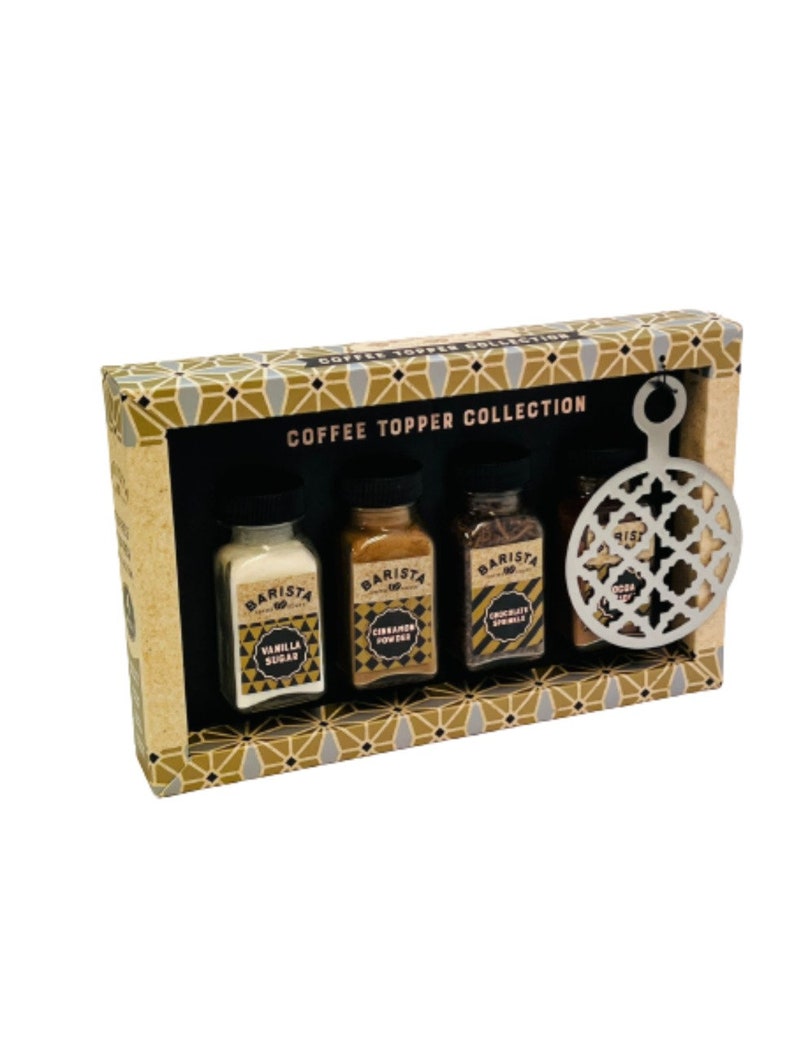 Barista Coffee Topper Collection Cinnamon Cocoa Powder With Etsy