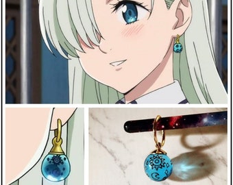 Seven Deadly Sins Elizabeth Liones Earrings