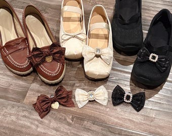 Shoes Clip Bow Pair