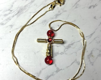 Jeanne's 2nd Rosary Cross Necklace (Limited Edition)