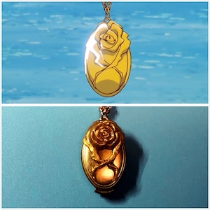 Revolutionary Utena Juri Rose locket Necklace