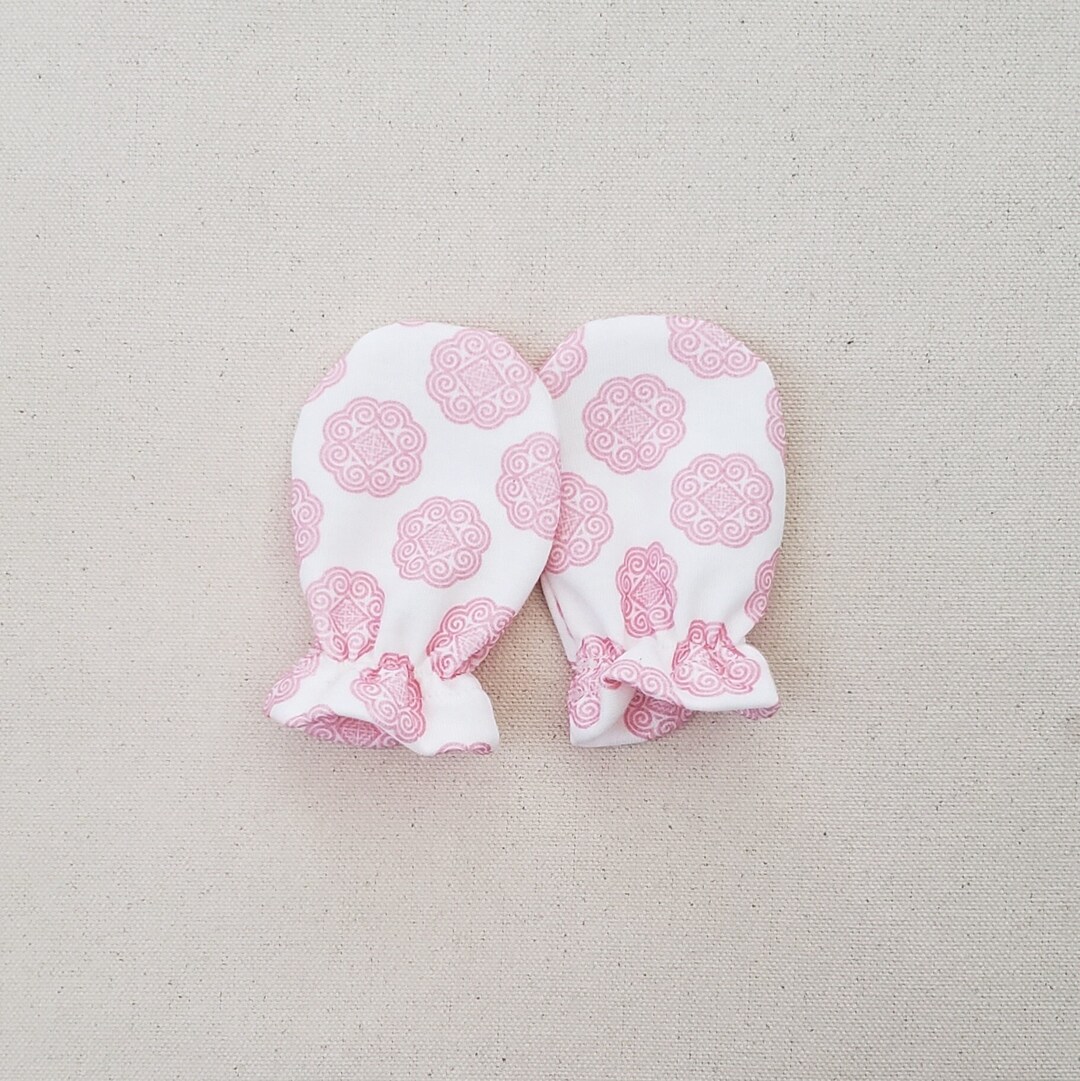 Hmong EF Baby No Scratch Mittens 1 Pair Organic Cotton Etsy
