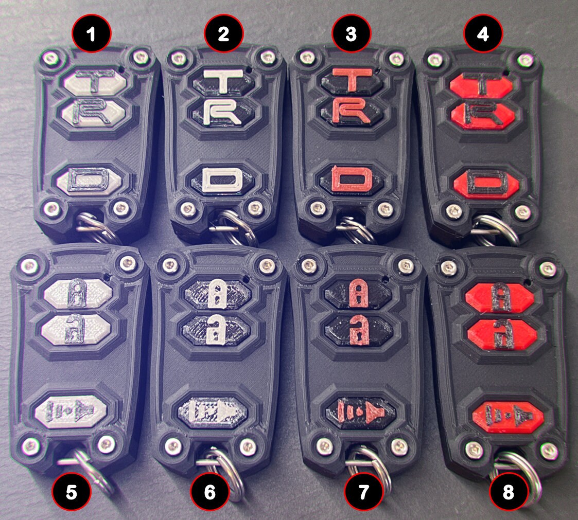 KEYECU Modified Filp Remote Key 315MHz 4D67 Chip for TOYOTA Highlander Sequoia S