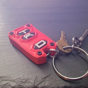 3rd Gen Toyota Tacoma \ Tundra \ Highlander \ Sequoia \ 4Runner \ RAV4 Key Fob Remote Red Case 3D printed
