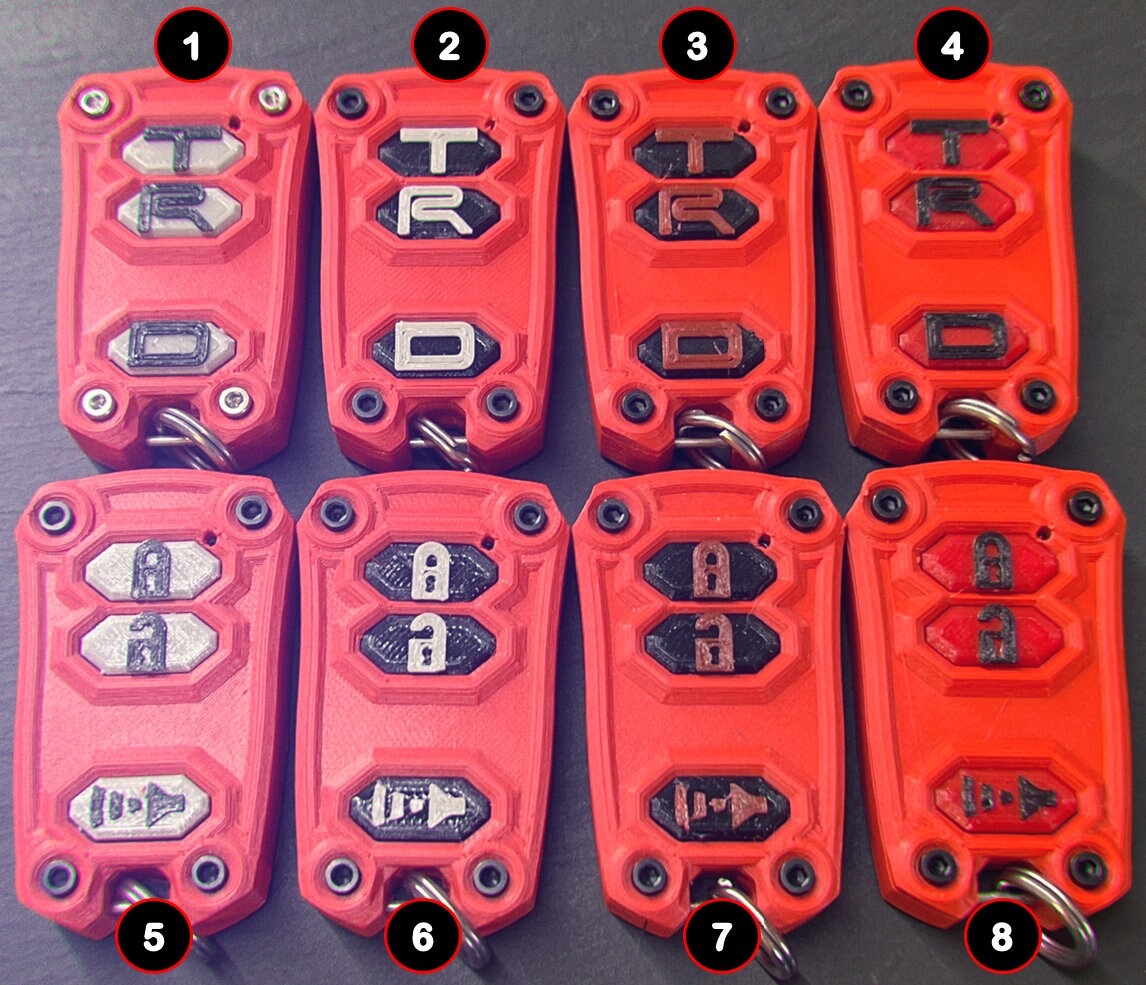 3rd Gen Toyota Tacoma Tundra Highlander Sequoia 4runner RAV4 Key Fob ...
