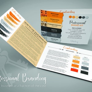Custom Branding Kit, Business Branding Kit, Brand Kit, Branding Package ...
