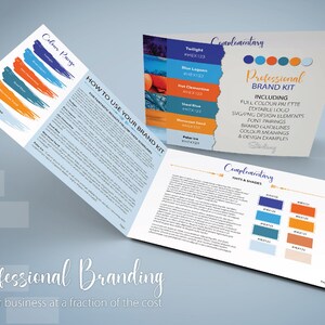 Custom Branding Kit, Business Branding Kit, Brand Kit, Branding Package ...