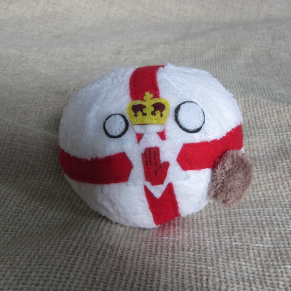 Countryball Plush Ireland Etsy