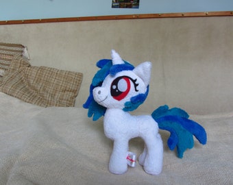 DJ pony filly pony fan art plush plushie