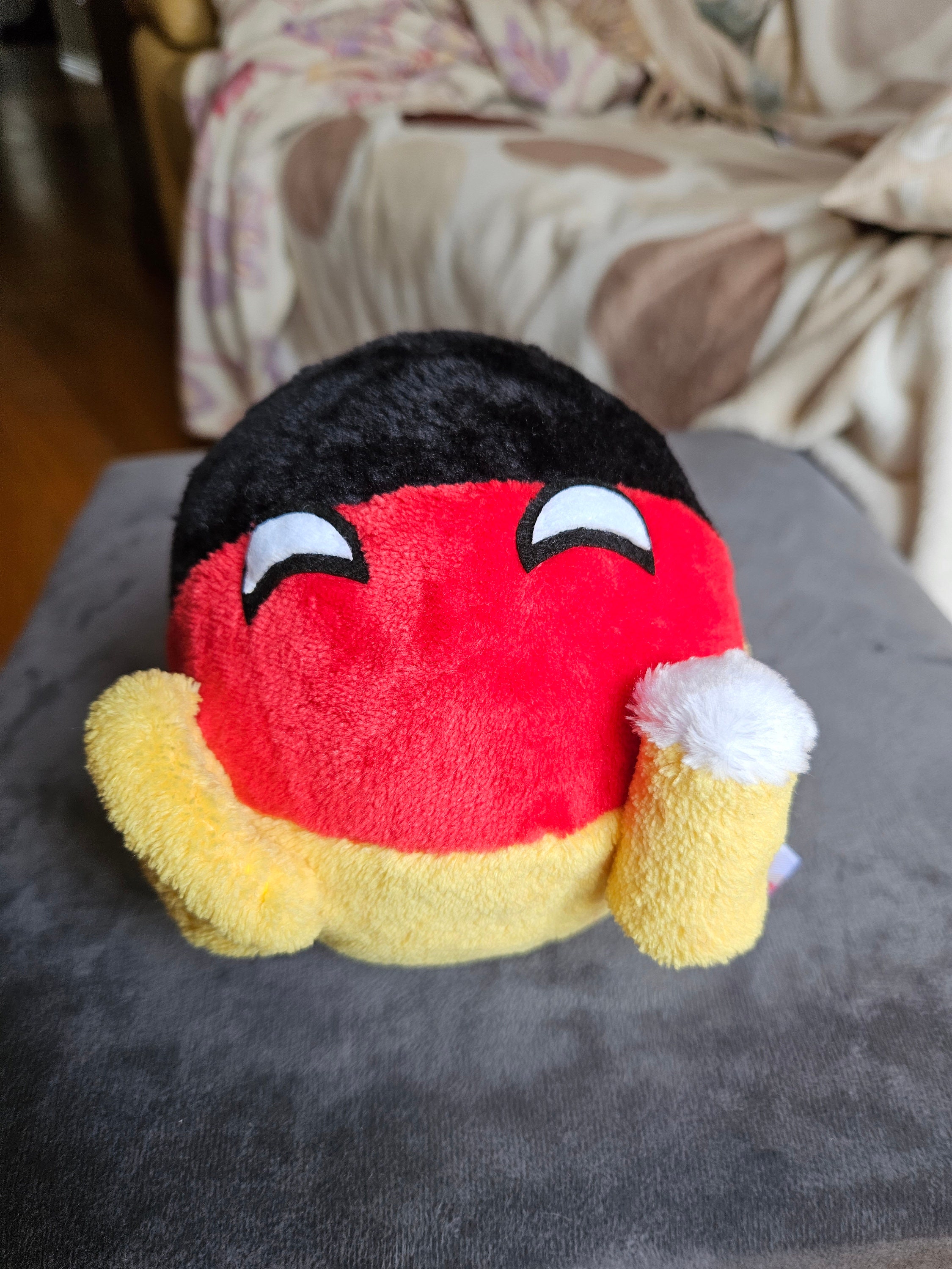 Germany Countryball Polandball With Brezel and Beer Etsy