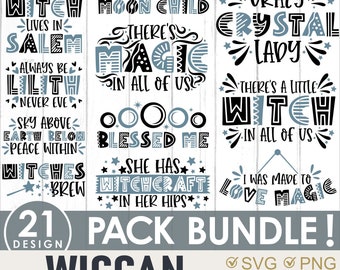 Wiccan SVG Bundle, Mystical Witch, Wicca Svg, Wiccan Magic Svg, Halloween Svg, Witch Halloween Svg Bundle, Witch Svg Bundle, Wicked