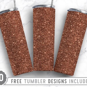 20oz Gold Glitter Skinny Tumbler Sublimatie Png, Milkyway Patroon, Faux, Naadloos, Print, Sublimatie, Rechte &Tapered Tumbler Png Design