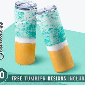 Beach Vacation 20oz Skinny Tumbler Wrap Design PNG, Summer Vibes,Family Vacation,Girls Trip,Straight&Tapered Tumbler Design,Digital Download