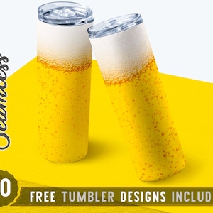 20oz Skinny Tumbler Design Sublimation Template Beer, Beer Lover Sublimation, Dad, Gift For Him, Wrap Sublimation Straight&Tapered Tumbler