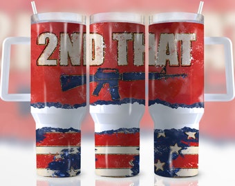 40oz American Flag Quencher Tumbler Wrap, 4th of July, 2nd That Us Flag, Patriotic, Usa, Red, Blue, White, Wrap, Png,Seamless,Tumbler Design
