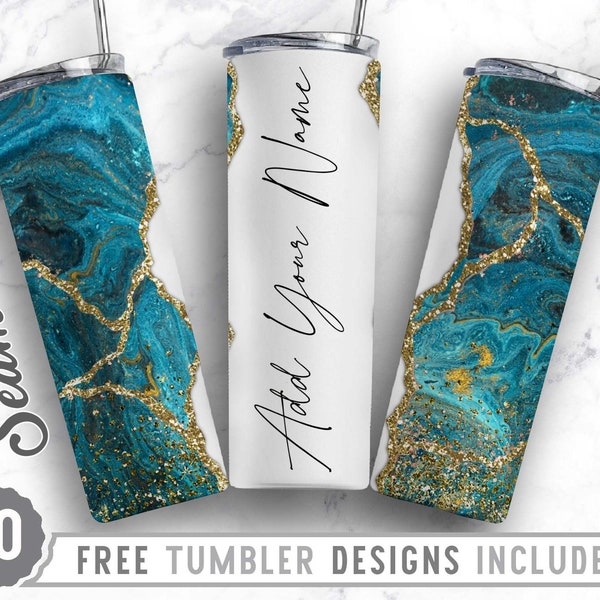Bundle 20oz Skinny Tumbler Design Sublimation Template Marble, Marble Png, Add Your Own Text, Wrap Sublimation Straight&Tapered Tumbler,Png
