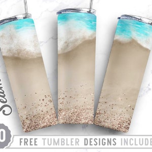 Beach Vacation 20oz Skinny Tumbler Wrap Design Png, Summer Vibes, Michelle, Girls Trip, Straight&Tapered Tumbler Design,Digital Download,Png