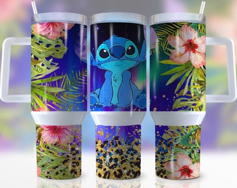 40oz Cartoon Tumbler Quencher Tumbler Wrap, Cartoon Character, Anime, Birthday, Magic World,Movie, Wrap, Sublimation,Seamless,Tumbler Design