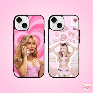 Coque de téléphone Sabrina, personnalisé esthétique vintage Coquette Sweet Carpenter, paroles de fille, cadeau pour iPhone 13 14 15 16 Pro Max Samsung S23 S24