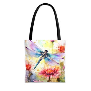 Dragonfly Tote - Perfect Gift for Dragonfly Lovers, Eco-Friendly Reusable Bag, Stylish & Durable, Unique Tote Bag, Fashionable tote bag