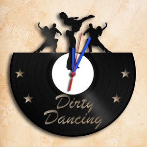 Dirty Dancing Wall Clock Vinyl Record Clock Best Gift Handmade